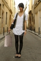 texto shoes - Adeline Rapon shirt - SANDRO vest