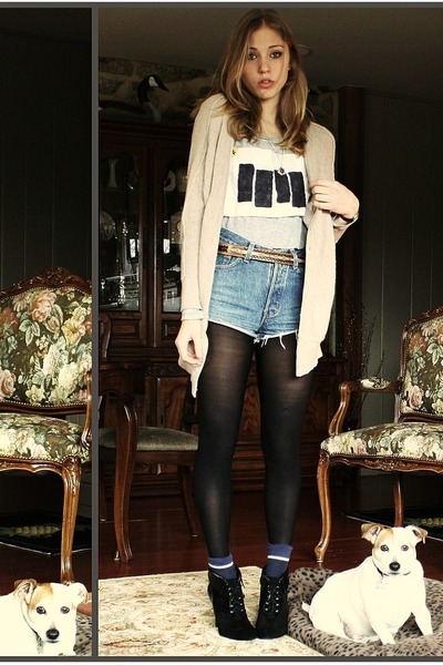 blue Levis shorts