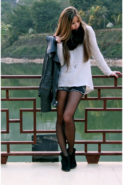 silver Egoist sweater