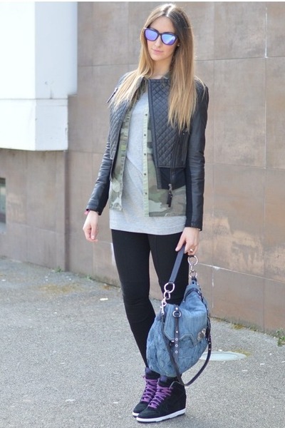 pinko camouflage bag