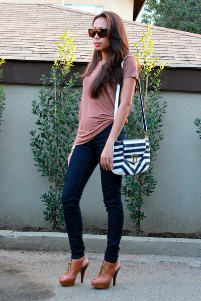 Blue Bcbg Shoes on Burnt Orange Bcbg Shoes Navy Zara Leggings Blue Melie Bianco Purses