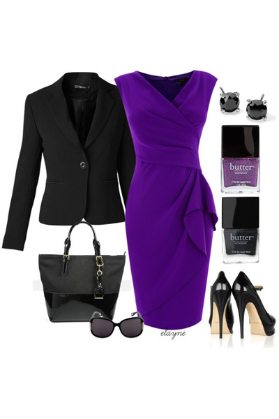 coast purple dress