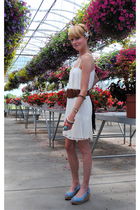 Michael Kors shoes - H&M dress - Forever 21 belt - Forever 21 accessories