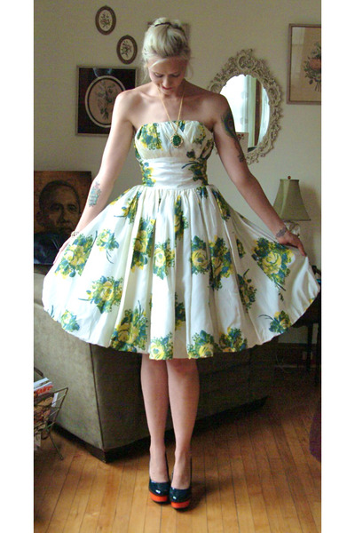 asos 1950s dress