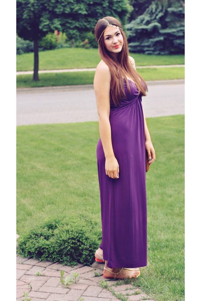 DIY Purple Dress