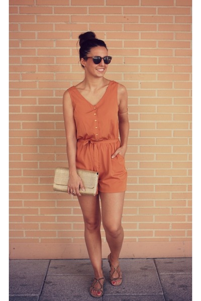 orange sandals primark