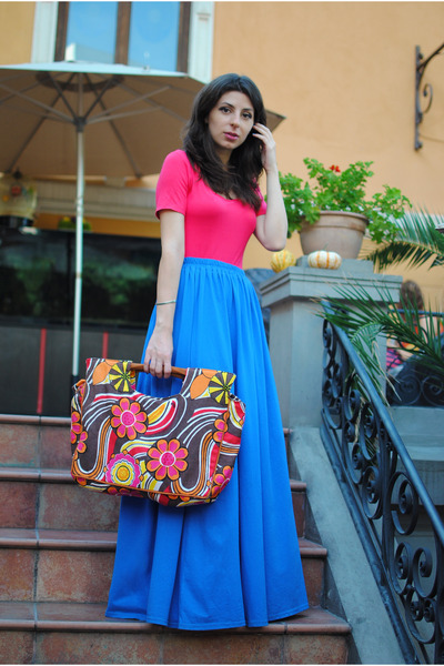 bodysuit with maxi skirt