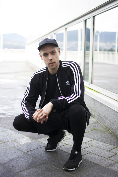 adidas shorts and jacket