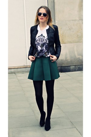 Forest Green Choies Com Skirt Chictopia Forest Green Choies Com Skirt