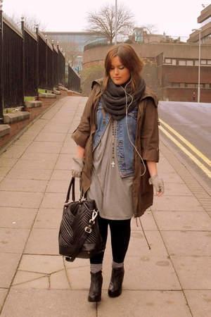 primark green coat