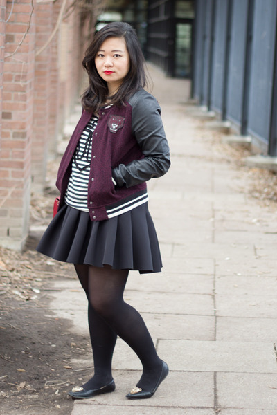 h&m letterman jacket