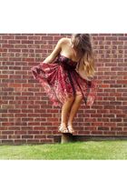 vintage shirt - FF shoes - Matalan belt