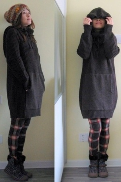 oversized hoodie sweater dress