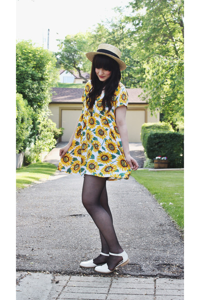 american apparel sunflower dress