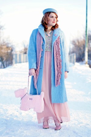 blue mohair coat