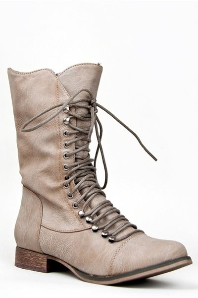 Breckelles combat boots Clearance