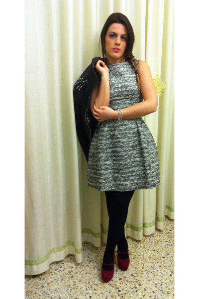topshop tweed dress