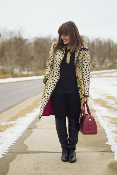trina turk camel coat