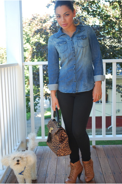 forever 21 jean shirt