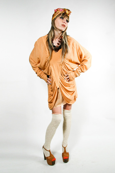 laize adzer dress - Target stockings - Jessica Simpson shoes