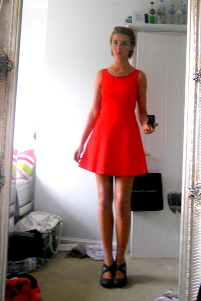jasper conran orange dress