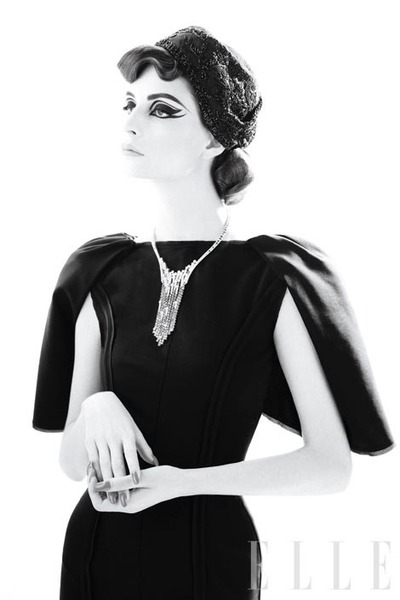 Dresse on Wool Bats  Sleeve Fendi Dresses  Heather Huey Hats  Van Cleef   Arpels