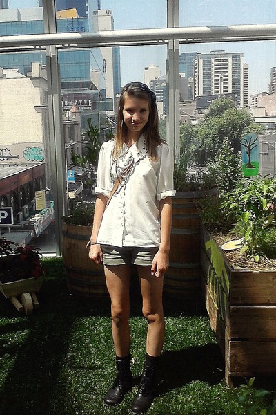 lack boots - tan Sportsgirl Black And Khaki. lack boots - tan Sportsgirl