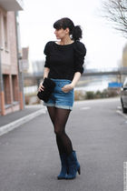 blue Minelli shoes