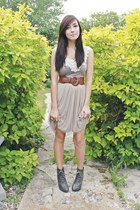 heather gray miss patina dress