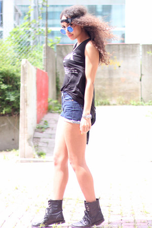 h&m boots with lacing