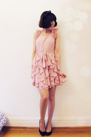 silver bow ring set Forever New accessories - black Alannah Hill accessories