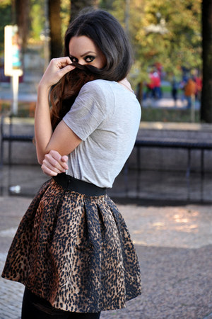 Zara skirt - asos boots