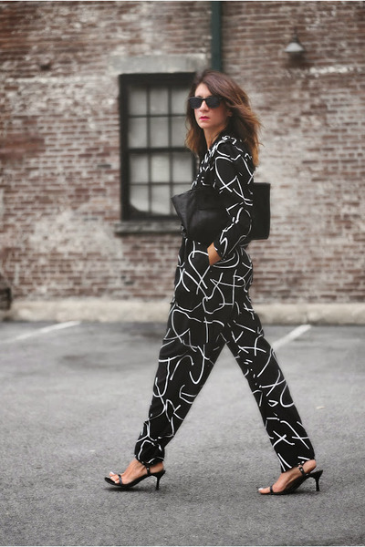 graphic jumpsuit