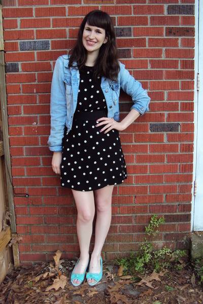 modcloth denim dress