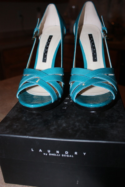 jessica simpson shoes turquoise. shelli segal shoes - turquoise