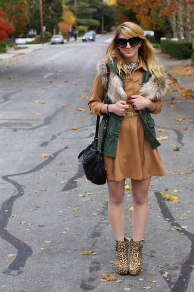 betsey johnson leopard booties