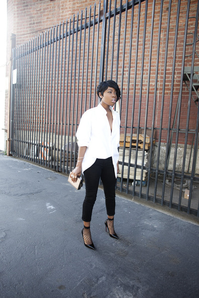 mesh socks with heels