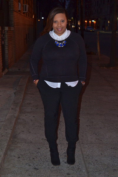 Endless Love sweater - Old Navy boots - banana republic shirt - Philosophy pants