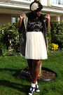 Green-bluenotes-jacket-black-shirt-white-skirt-white-buffalo-exchange-acce