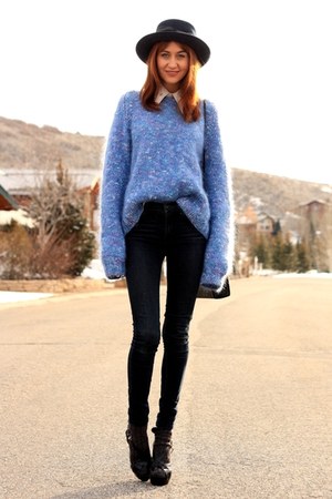 periwinkle sweater