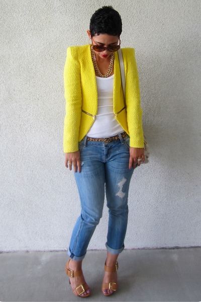 michael kors yellow jeans
