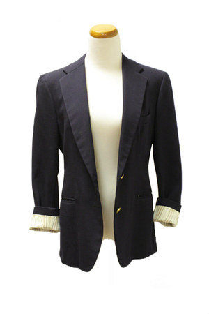 navy vintage blazer