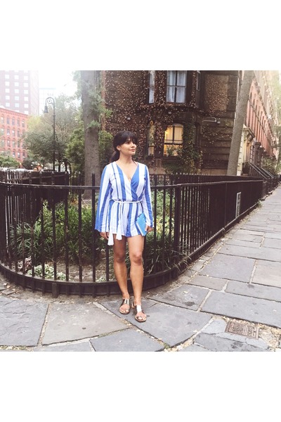 sky blue stripe rompers quot striped on sunday s quot by sky blue stripe rompers quot striped on sunday s quot by