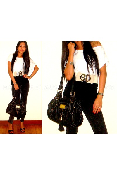 Fashion  Online Account on Black Alice Shoes  Gray His  Light Jeans  Black Louis Vuittons  White