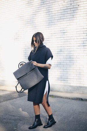 cos white shirt dress