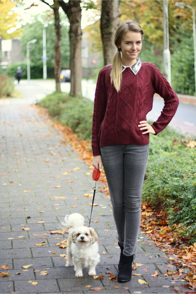 raw wool sweater