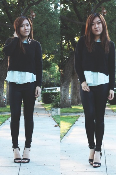 cropped jumper outfit